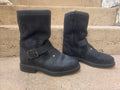 BMW Motorrad Rockster Leather Motorcycle Boots – Men's US 6 / EU 38