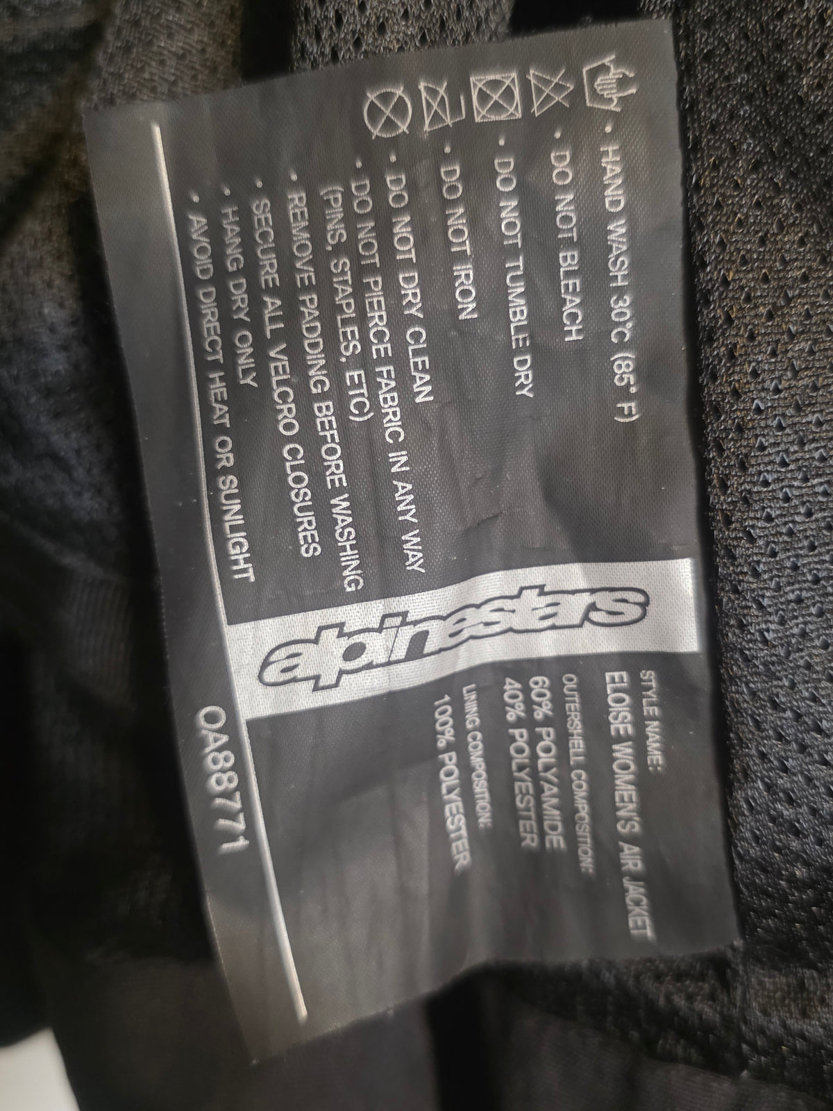 Alpinestars Eloise Women’s Air Mesh Motorcycle Jacket – 2XL