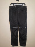 Title: NORU Kiryu Mesh Motorcycle Pants – Black – Medium