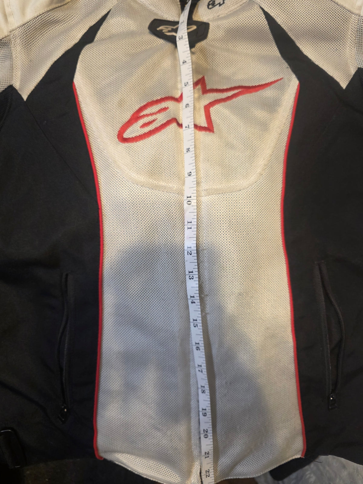 Alpinestars T-GP R Air Mesh Motorcycle Jacket – Size Tag Missing