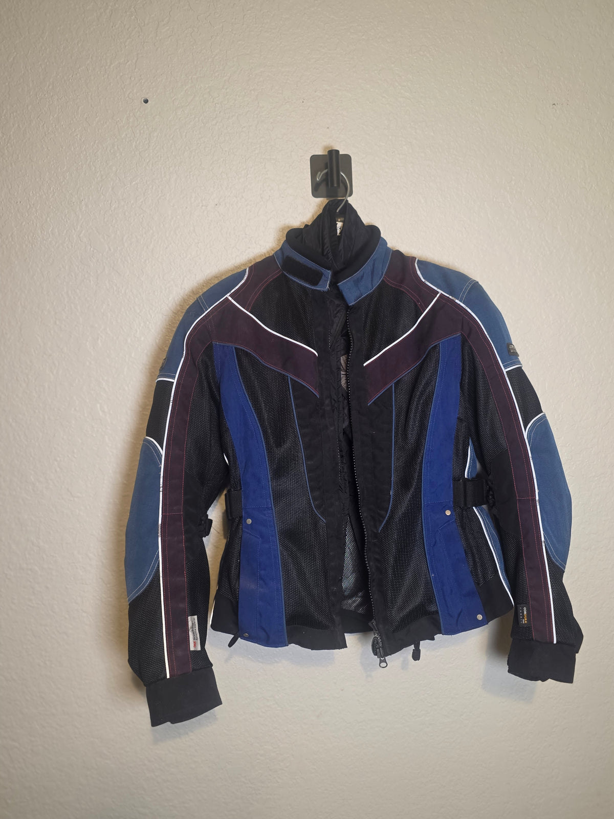 Olympia Women’s Airglide 2 Mesh Motorcycle Jacket with Liner – Small
